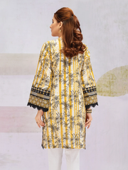edenrobe Shades of Winter Embroidered Khaddar 1pc Shirt EWU21V8-21716 - FaisalFabrics.pk