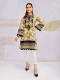 edenrobe Shades of Winter Embroidered Khaddar 1pc Shirt EWU21V8-21716 - FaisalFabrics.pk