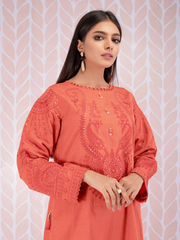 edenrobe Shades of Winter Embroidered Khaddar 1pc Shirt EWU21V8-21718 - FaisalFabrics.pk