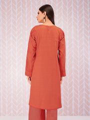 edenrobe Shades of Winter Embroidered Khaddar 1pc Shirt EWU21V8-21718 - FaisalFabrics.pk
