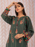 edenrobe Shades of Winter Embroidered Khaddar 1pc Shirt EWU21V8-21719 - FaisalFabrics.pk