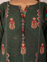 edenrobe Shades of Winter Embroidered Khaddar 1pc Shirt EWU21V8-21719 - FaisalFabrics.pk