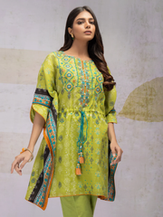 edenrobe Shades of Winter Embroidered Khaddar 1pc Shirt EWU21V8-21722 - FaisalFabrics.pk