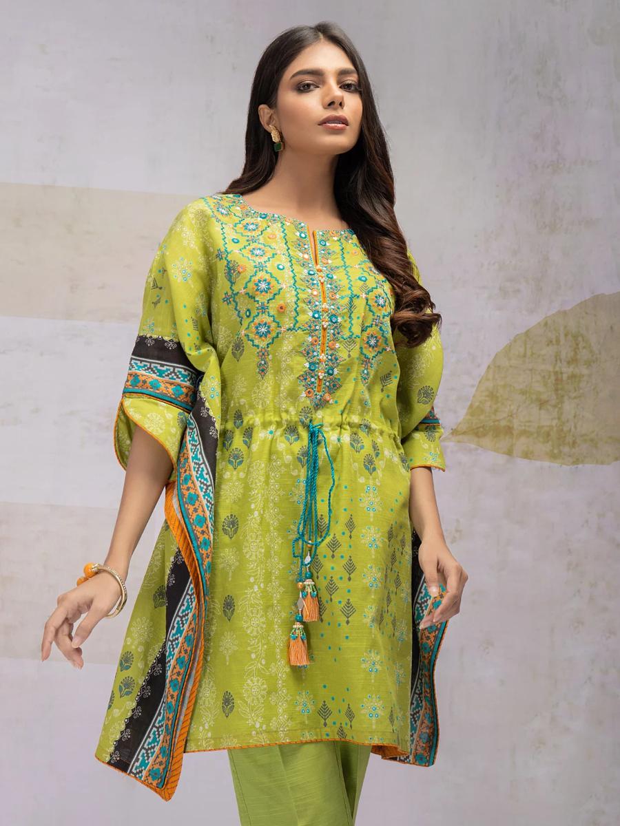 edenrobe Shades of Winter Embroidered Khaddar 1pc Shirt EWU21V8-21722 - FaisalFabrics.pk