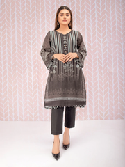 edenrobe Shades of Winter Printed Cotton Satin 1pc Shirt EWU21V8-21729 - FaisalFabrics.pk