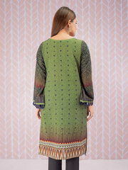 edenrobe Women Unstitched Shades Of Winter EWU21V8-21731 - Olive - 1 Piece - FaisalFabrics.pk