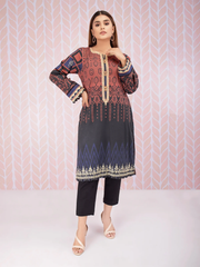 edenrobe Women Unstitched Shades Of Winter EWU21V8-21737 - Brown - 1 Piece - FaisalFabrics.pk