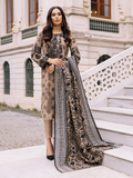 edenrobe Shades of Winter Khaddar Embroidered 3pc Suit EWU21V8-21755 - FaisalFabrics.pk