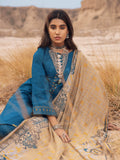 edenrobe Womens Unstitched Orhni Marina EWU21V8-21801 - Turquoise - 3 Piece - FaisalFabrics.pk