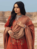 edenrobe Womens Unstitched Orhni Marina EWU21V8-21804 - Rust - 3 Piece - FaisalFabrics.pk