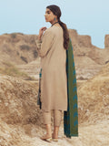 edenrobe Womens Unstitched Orhni Crepe EWU21V8-21822 - Fawn - 3 Piece - FaisalFabrics.pk