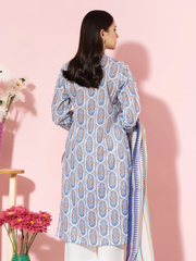 edenrobe EWU22A1-20729 - Blue & White