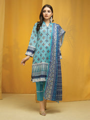 EWU22A1-23003 - Turquoise - 3 Piece