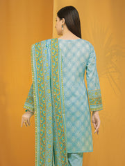 edenrobe EWU22A1-23027 - Aqua - 3 Piece