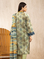 edenrobe Allure Lawn EWU22A1-23049 - Light Green - 3 Piece