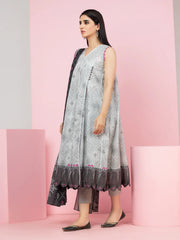 edenrobe Allure Printed Lawn Unstitched 3Pc Suit EWU22A1-23103