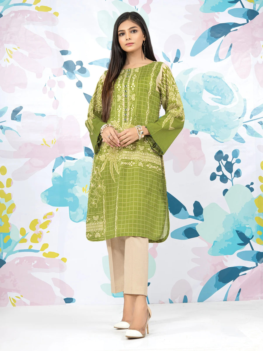 edenrobe EWU22A1-23355 - Olive - 1 Piece