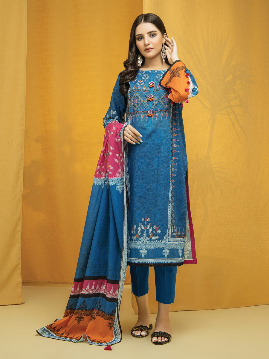 edenrobe EWU22A1-23470 - Teal Blue