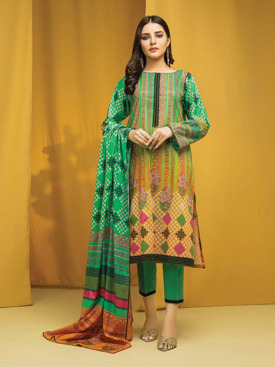 edenrobe EWU22A1-23472 - Green Multi