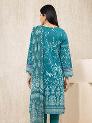 edenrobe Allure Lawn EWU22A2-23518 - Turquoise - 3 Piece