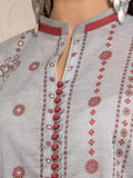 edenrobe Allure Khaddar Unstitched Printed 3Pc Suit EWU22A3-23096-XXL