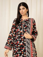 edenrobe Allure Printed Khaddar Unstitched 2Pc Suit EWU22A3-23153