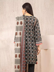 edenrobe Allure Khaddar Unstitched Printed 3Pc Suit EWU22A3-23466-XXL