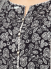 edenrobe Allure Printed Khaddar Unstitched 3Pc Suit EWU22A3-24254