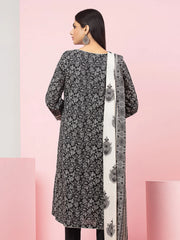 edenrobe Allure Printed Khaddar Unstitched 3Pc Suit EWU22A3-24254