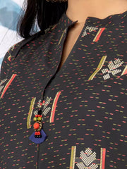 edenrobe Allure Printed Khaddar Unstitched 2Pc Suit EWU22A3-24255