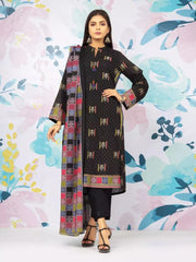 edenrobe Allure Printed Khaddar Unstitched 2Pc Suit EWU22A3-24255