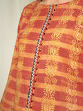 edenrobe Allure Printed Khaddar Unstitched 3Pc Suit EWU22A3-24261