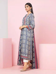 edenrobe Allure Printed Khaddar Unstitched 3Pc Suit EWU22A3-24272