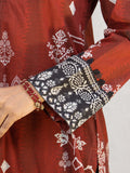 edenrobe Allure Printed Khaddar Unstitched 3Pc Suit EWU22A3-24282