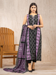 edenrobe Allure Printed Khaddar Unstitched 2Pc Suit EWU22A3-24286