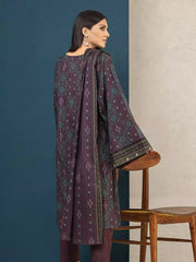 edenrobe Allure Printed Khaddar Unstitched 3Pc Suit EWU22A3-24407