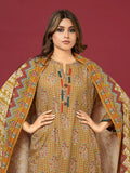 edenrobe Allure Printed Khaddar Unstitched 3Pc Suit EWU22A3-24408