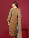 edenrobe Allure Printed Khaddar Unstitched 3Pc Suit EWU22A3-24417