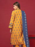 edenrobe Allure Khaddar Unstitched Printed 3Pc Suit EWU22A3-24465-XXL