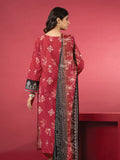 edenrobe Allure Khaddar Unstitched Printed 3Pc Suit EWU22A3-24468-XXL