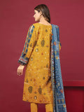 edenrobe Allure Printed Khaddar Unstitched 3Pc Suit EWU22A3-24470