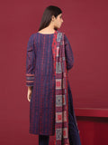 edenrobe Allure Khaddar Unstitched Printed 3Pc Suit EWU22A3-24483-XXL