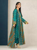 edenrobe Allure Printed Khaddar Unstitched 3Pc Suit EWU22A3-24486