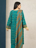 edenrobe Allure Printed Khaddar Unstitched 3Pc Suit EWU22A3-24486
