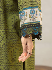 edenrobe Allure Printed Khaddar Unstitched 3Pc Suit EWU22A3-24504