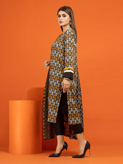 edenrobe Allure Printed Khaddar Unstitched 2Pc Suit EWU22A3-24516