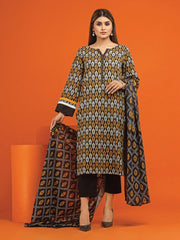 edenrobe Allure Printed Khaddar Unstitched 2Pc Suit EWU22A3-24516
