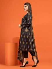 edenrobe Allure Printed Khaddar Unstitched 2Pc Suit EWU22A3-24531