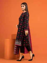 edenrobe Allure Printed Khaddar Unstitched 2Pc Suit EWU22A3-24548
