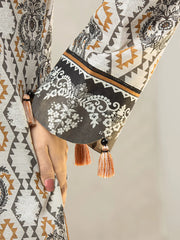 edenrobe Allure Printed Khaddar Unstitched 2Pc Suit EWU22A3-24566